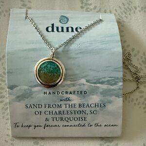 Dune Turquoise and Sand Necklace